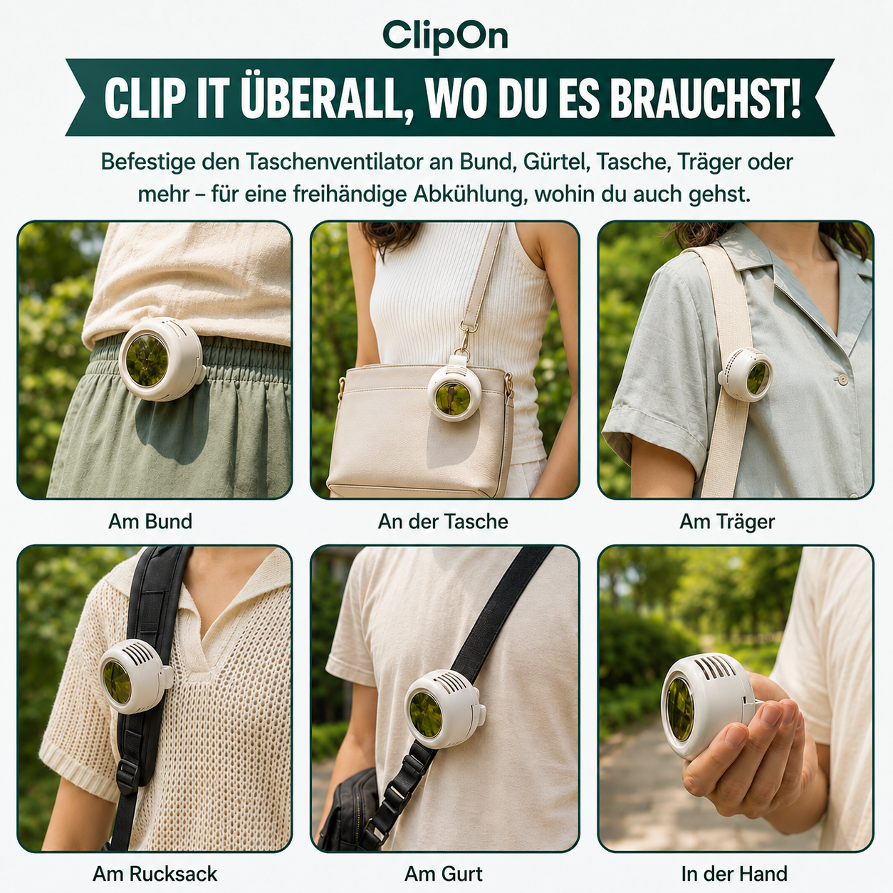 NovaFan™ BreezeClip